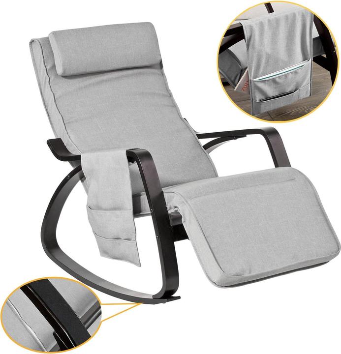 Image du produit SoBuy Fauteuil à bascule