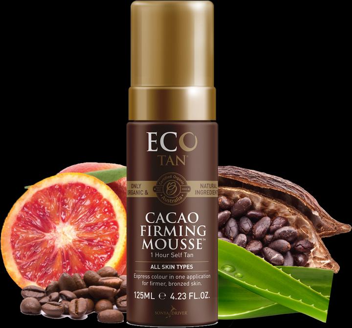 Immagine prodotto Eco by Sonya Mousse rassodante al cacao (Schiuma autoabbronzante, 125 ml)
