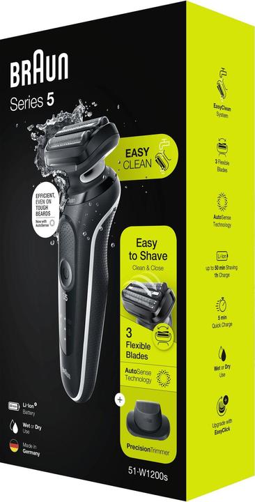 Image du produit Braun Rasoir 51-W1200s White