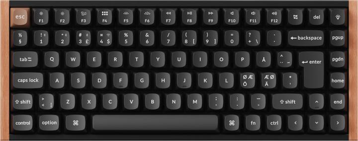 Actual product image Keychron K2 HE SE gaming keyboard, black