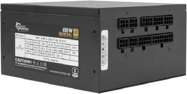 Image du produit White Shark GPSU-G650M Général 650W 80+ GOLD Full Modulaire (650 W)