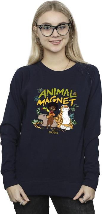 Actual product image Disney Womens/Ladies Encanto Animal Magnet Sweatshirt (M)