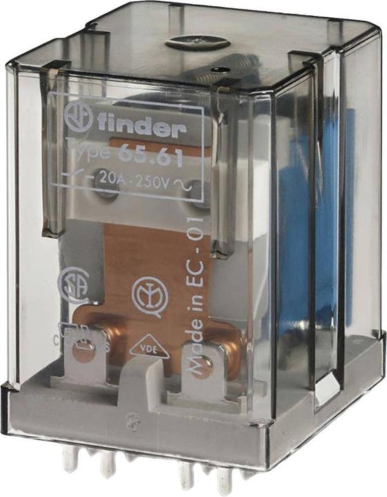 Actual product image Finder 65.61.9.008.4300 Print relay 8 V/DC 30 A 1 NO contact 1 pc.