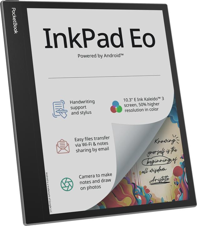 Productafbeelding PocketBook InkPad Eo (10.30", 64 GB, Mistig grijs)