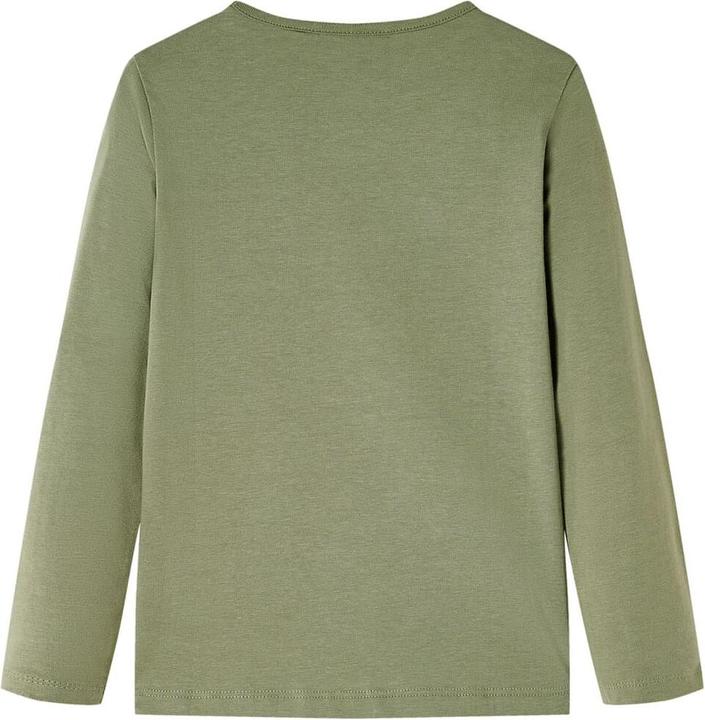 Immagine prodotto VidaXL Camicia da bambino a maniche lunghe kaki 92,Materiale: 95 % cotone. 5 (92)