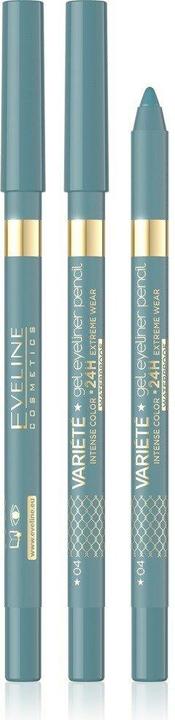 Produktbild Eveline Variete Gel Waterproof Eyeliner 04ue Lagoon 9G (04 Blue Lagoon)