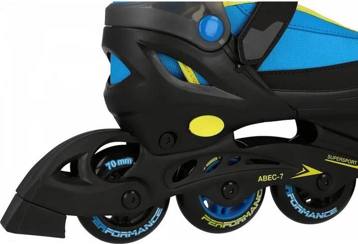 Actual product image Witeblaze XOOM 2 BOY, ILS Jr. boy advanc black-blue-yellow 34/37 (34, 35, 36, 37)