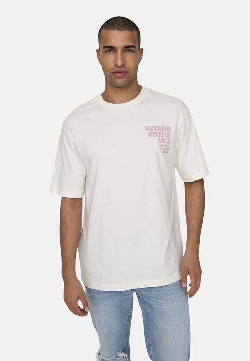 Produktbild Only & Sons Onskenny Rlx Text Ss Tee (M)