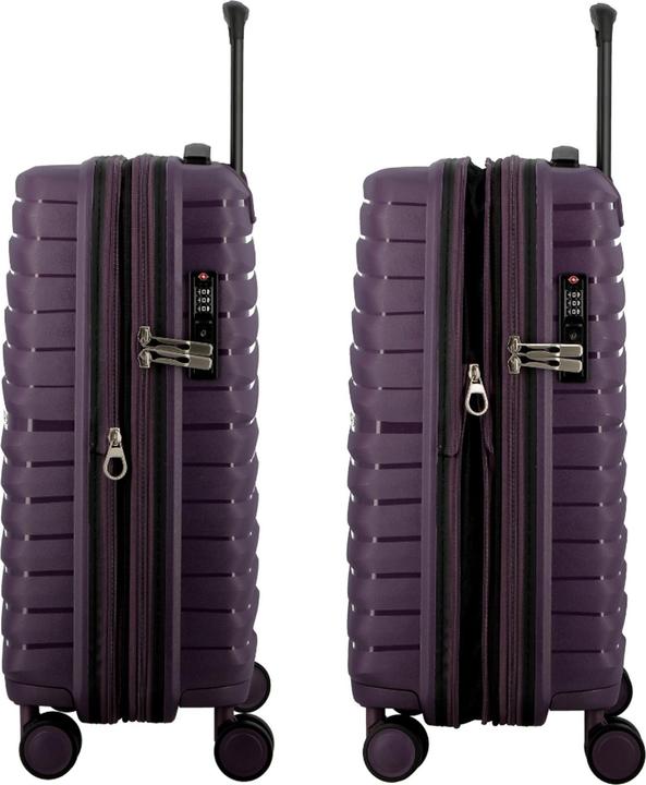 Produktbild Jump Xwave 4 Rollen Kabinentrolley 55 cm mit Dehnfalte (35 l, Handgepäck (bis 50l))
