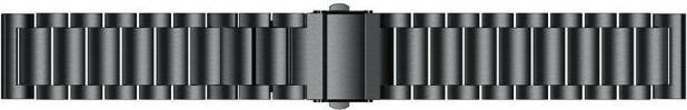 Image du produit MU Style Link Series Bracelet de remplacement en acier inoxydable (22 mm, Cuir véritable)