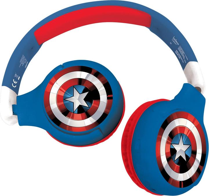Lexibook Avengers - 2 in 1 Bluetooth foldable Headphones (HPBT010AV)