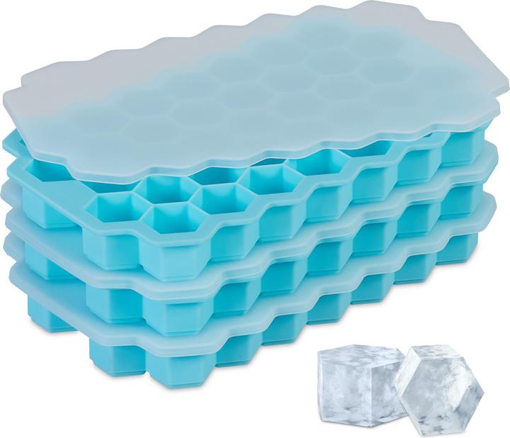 Relaxdays 3x stampi-per-cubetti-di-ghiaccio
