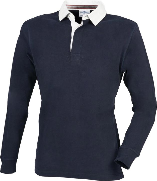 Front Row Premium Longsleeve RugbyShirt PoloHemd langärmlig