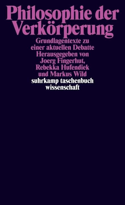 Immagine prodotto Philosophie der Verkörperung (Tedesco, Markus Wild, Joerg Fingerhut, Rebekka Hufendiek, 2013)