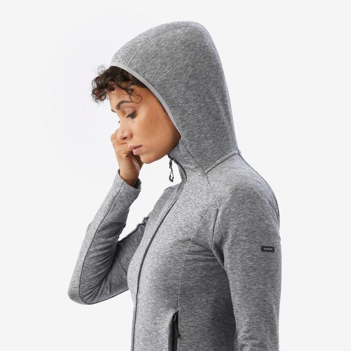 Image du produit Forclaz Veste à capuche mérinos et lyocell femme, Merino Fresh (S)