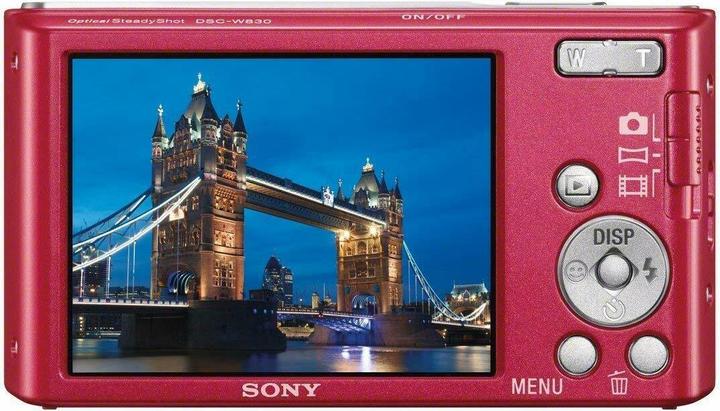 Actual product image Sony Cyber-shot DSC W830 (4.5 - 26 mm, 20.10 Mpx, 1/2,3'')