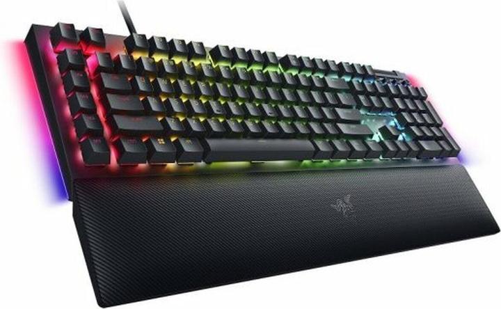 Actual product image Razer Klawiatura BlackWidow V4 Green (RZ03-04690100-R3M1) (US, Cable)