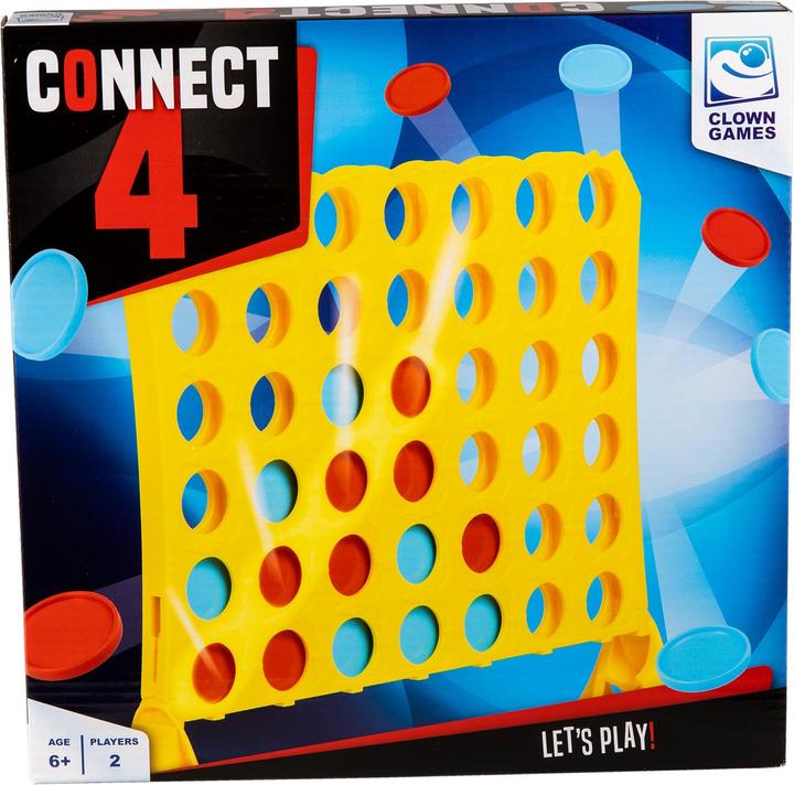 Actual product image Clown games Connect4 (Italian, German, French, English, Spanish, Dutch)