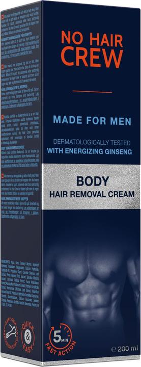 Immagine prodotto No Hair Crew Crema depilatoria (200 ml, 1 x, 264 g)