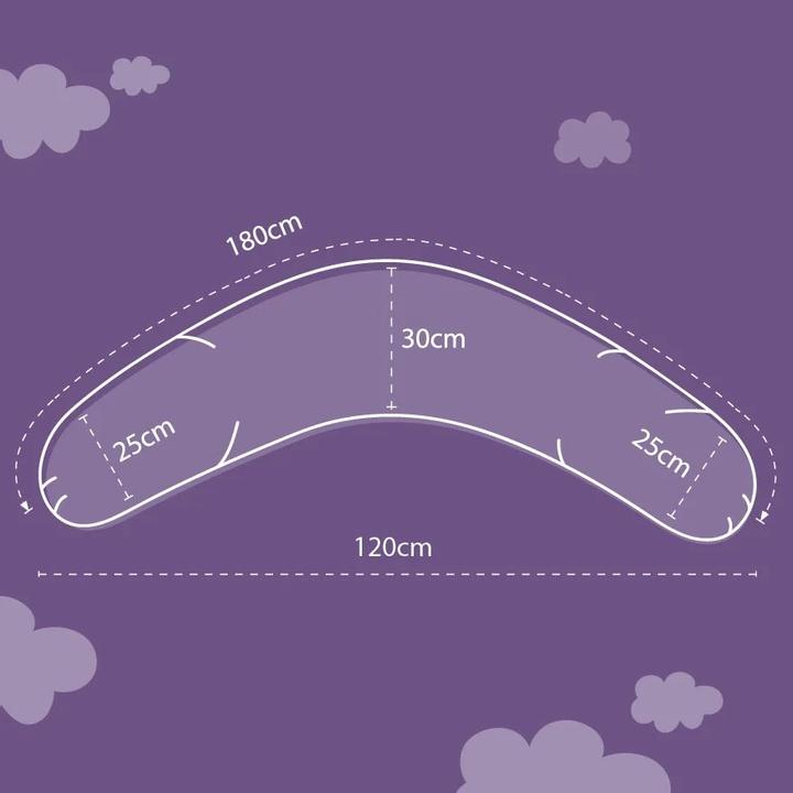 Produktbild Träumeland elastisches Stillkissen Heartsome (180 cm)
