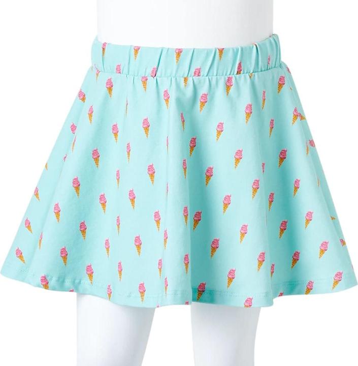 Produktbild VidaXL Kinderrock Helles Minzgrün 104,Material: 94 % Baumwolle. 6 (104)