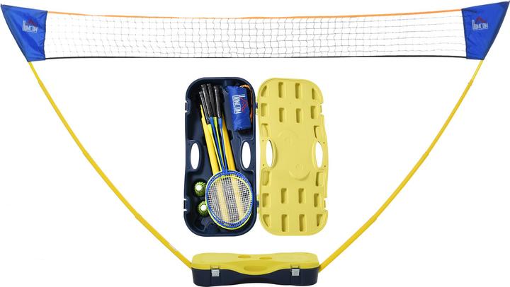 Homcom Badminton net with 4 rackets
