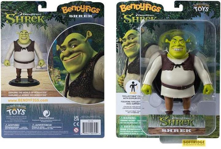 Image du produit Noble Collection Shrek figurine flexible Bendyfigs Shrek 15 cm