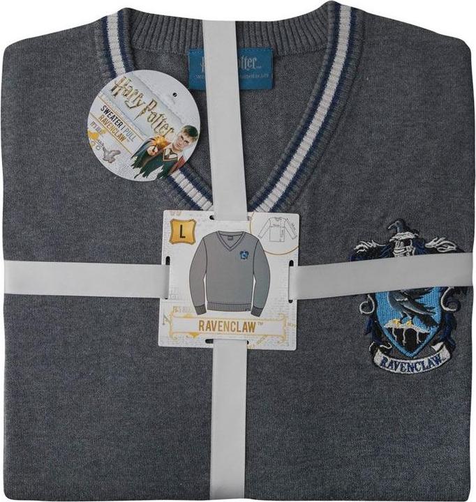 Image du produit Cinereplicas Harry Potter - Ravenclaw - Pull gris tricoté - Petite taille (S)