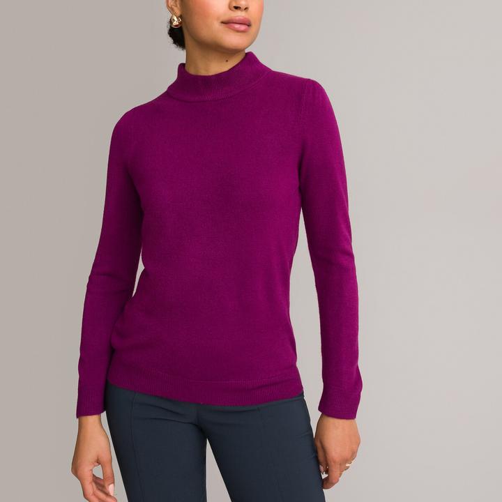 Immagine prodotto Anne Weyburn Maglia con collo alto in morbido tessuto a maglia (44, 46)
