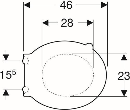 Produktbild Geberit Keramag / WC-Sitz Renova Comfort weiss 500679011