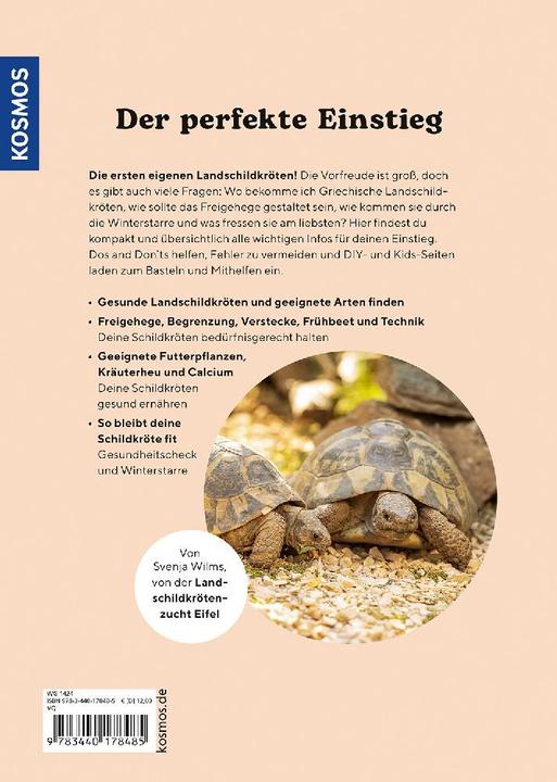Produktbild Kosmos Landschildkröten (Deutsch, Svenja Wilms, 2024)