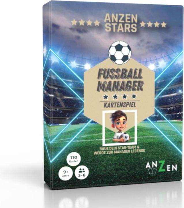 Actual product image Anzen Spiele ANZEN - STARS - Football Manager (German)