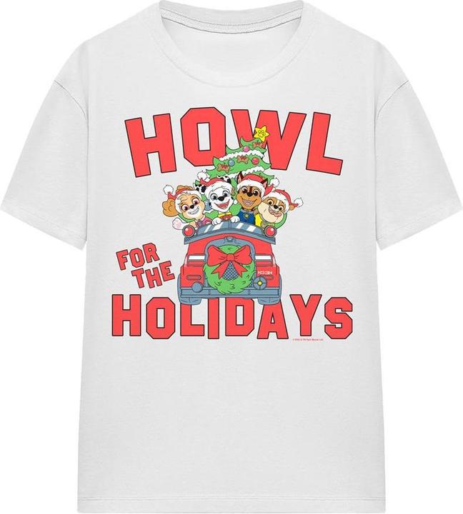Produktbild Paw Patrol Howl For The Christmas Holidays TShirt (XXL)