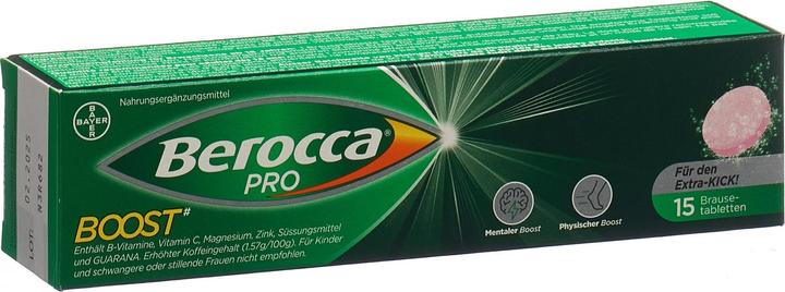 Produktbild Berocca PRO Pro Boost (15 Stück, Brausetablette, 100 g)