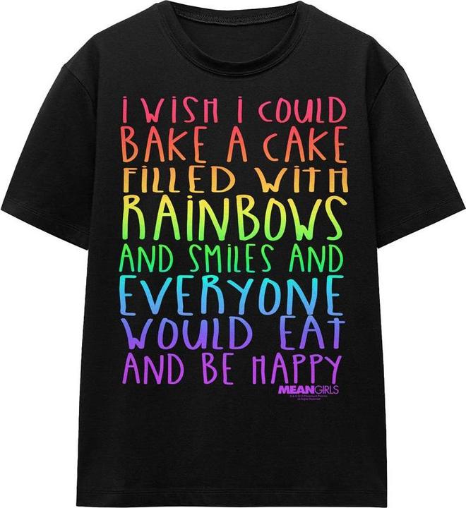 Produktbild Mean Girls Rainbows And Cake TShirt (XL)
