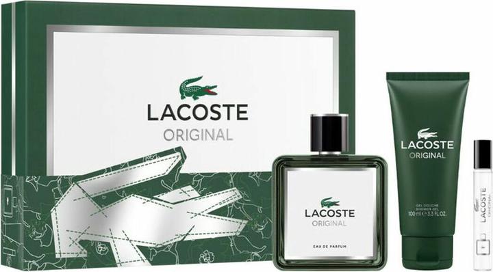 Actual product image Lacoste Original Eau De Parfum Spray 100ml Set 3 Pieces (Eau de parfum, 100 ml)