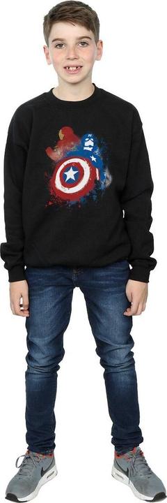 Immagine prodotto Captain America Civil War Painted Vs Iron Man Felpa Ragazzi (152, 158)