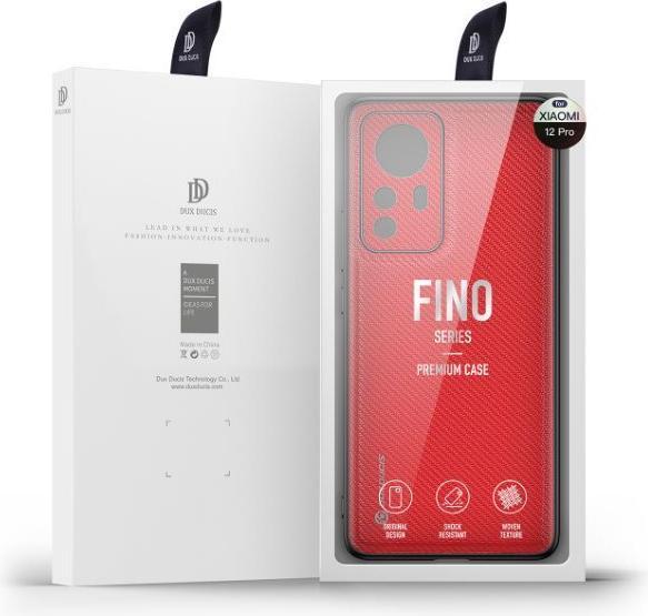 Actual product image Dux Ducis Fino Series Hardcase Cover (Xiaomi 12 Pro)