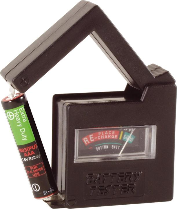 Actual product image Velleman BATTEST Battery tester