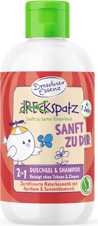 Dresdner Essenz Dresdner Dreckspatz Duschgel & Shampoo 2in1 Sanft zu dir 250 ml (250 ml)