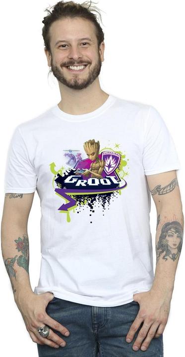 Produktbild Guardians Of The Galaxy Groot Gaming Holo TShirt (XXL)