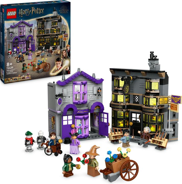 Image du produit LEGO 76439 Costumes Ollivanders™ & Madame Malkin (76439, LEGO Harry Potter)