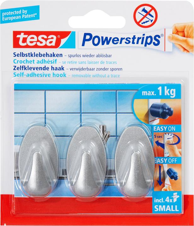 Actual product image tesa Powerstrips hook SMALL oval
