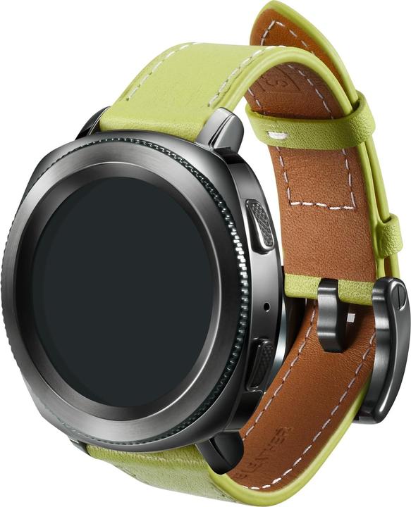 Produktbild Strap Studio Leather Strap Olive Grün (20 mm, Leder)
