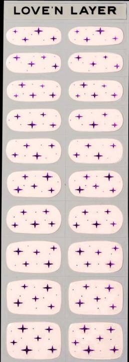 Actual product image Love'n Layer - Starburst Dahlia Purple