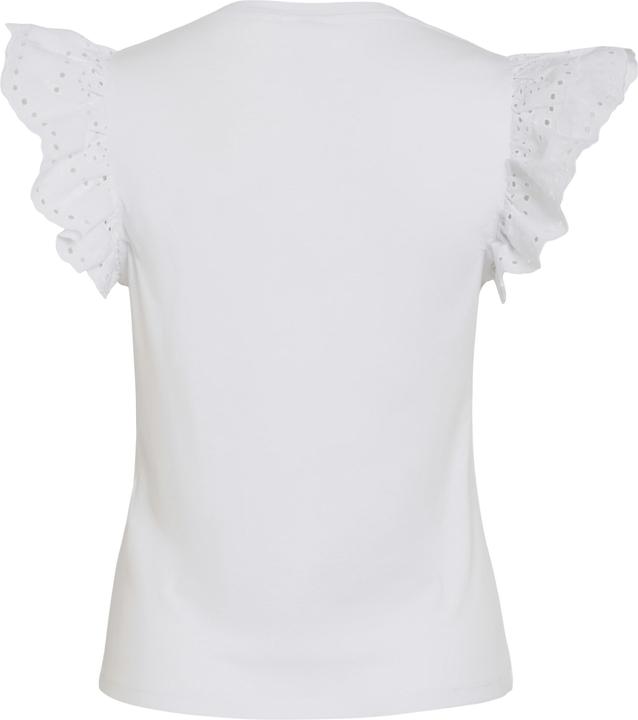 Actual product image Vila Embroidered top with cropped sleeves (XS)