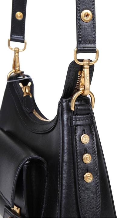 Immagine prodotto Balmain Borsa a tracolla b-buzz hobo in pelle nera