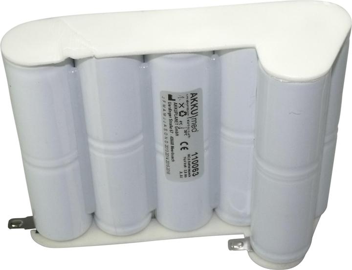 Produktbild AccuCell Akku Physio Control Defibrillator LP6, LP7, VSM2 EKG Monitor (1 Stk., Gerätespezifisch, 2000 mAh, Akku)