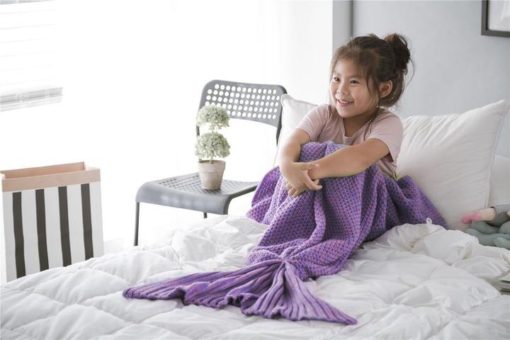 Actual product image ASMI Mermaid Kids Blanket 140cm