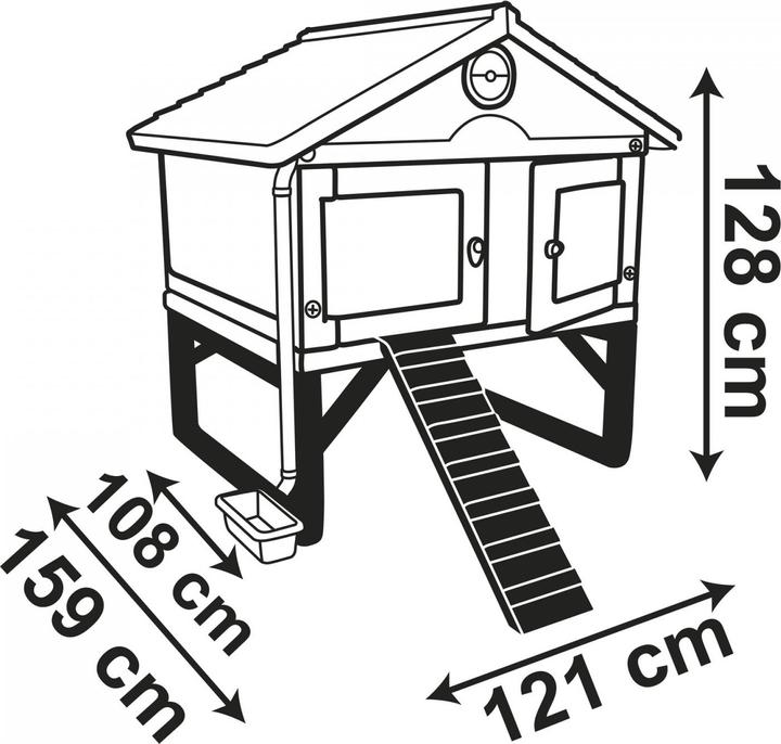 Produktbild Smoby Hühnerstall Cluck Sluck Cottage